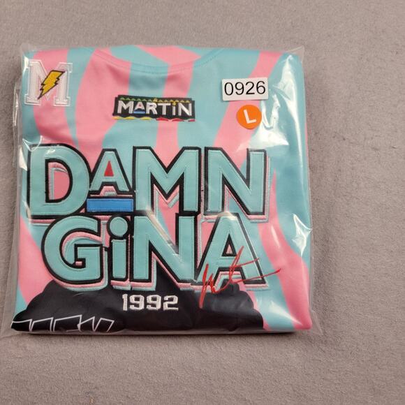 Headgear Classics Martin TV Show Damn Gina Basketball Jersey L NWT (926) - Picture 7 of 7